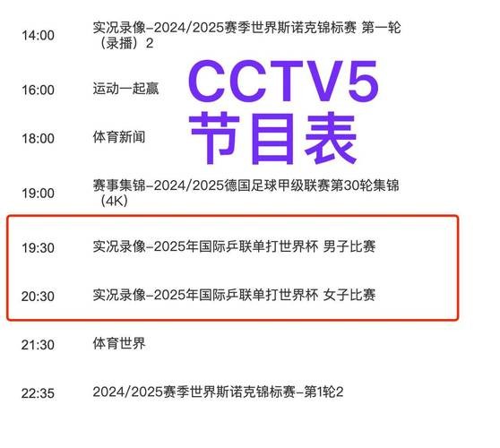 不容错过的世界杯赛事直播时间安排